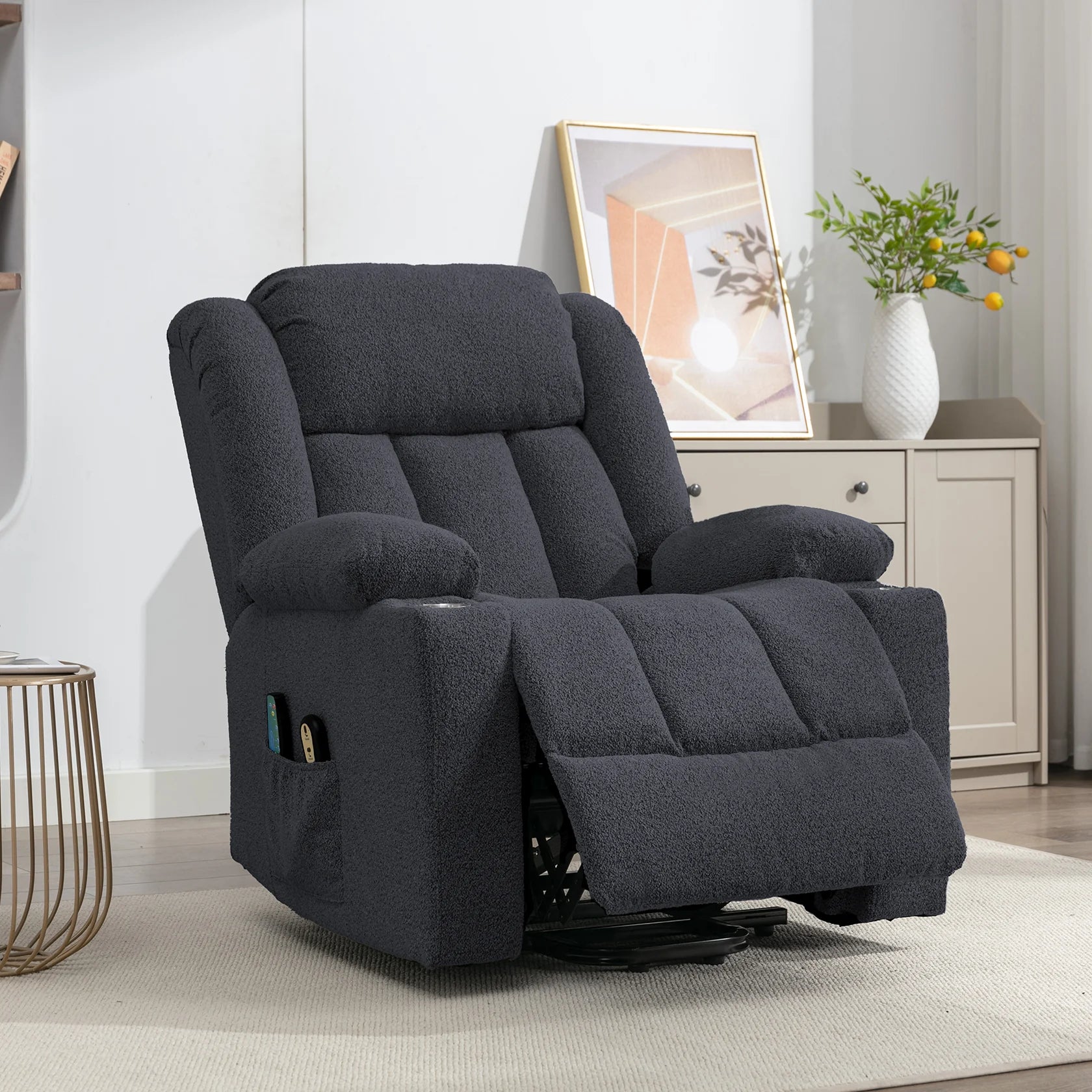 Ryston heat massage dual motor riser recliner