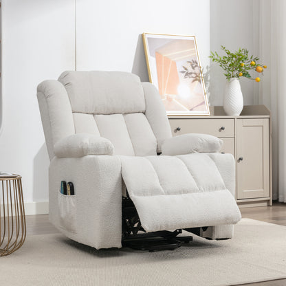 Sedgeford electric riser recliner with massage and heat