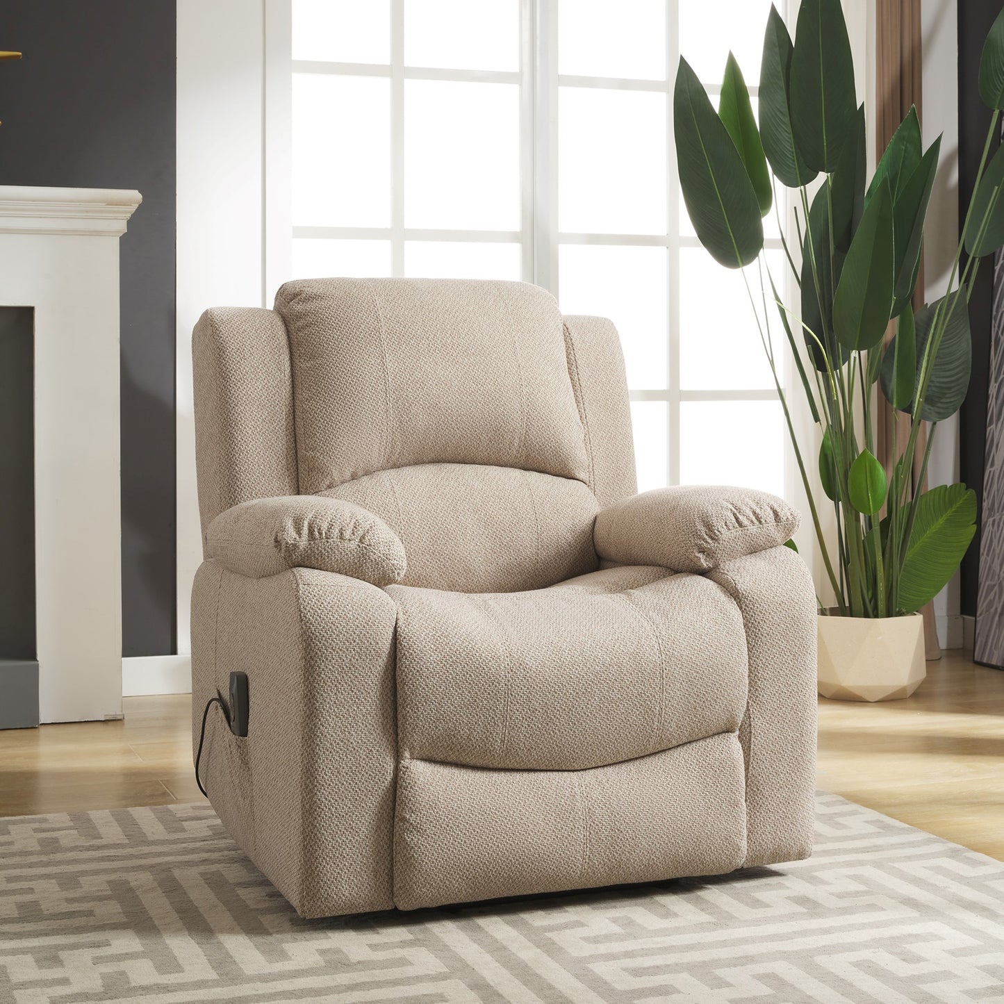 Westcott electric riser recliner with massage and heat