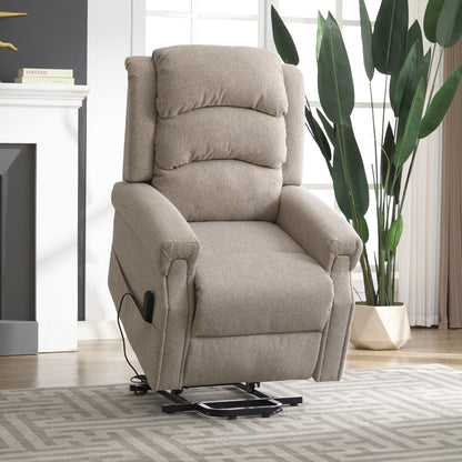 Broughton heat massage dual motor electric riser recliner