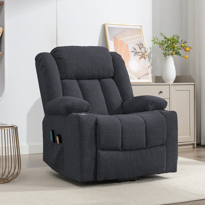 Sedgeford electric riser recliner with massage and heat