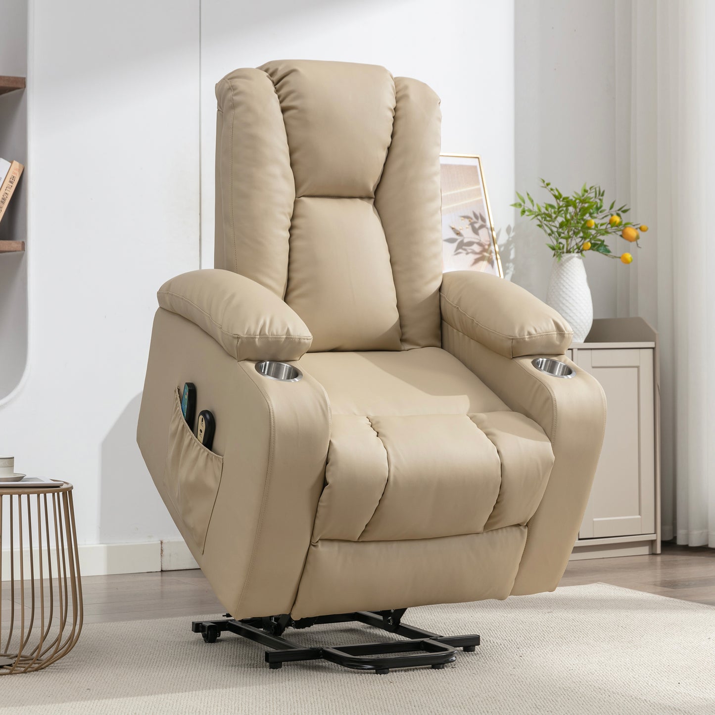 Saxham electric riser recliner with massage and heat