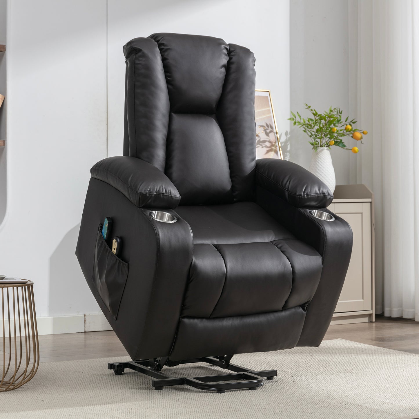 Saxham electric riser recliner with massage and heat